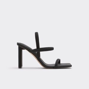Aldo Pillow Walk Okurra Strappy heeled sandal Size 8 Black